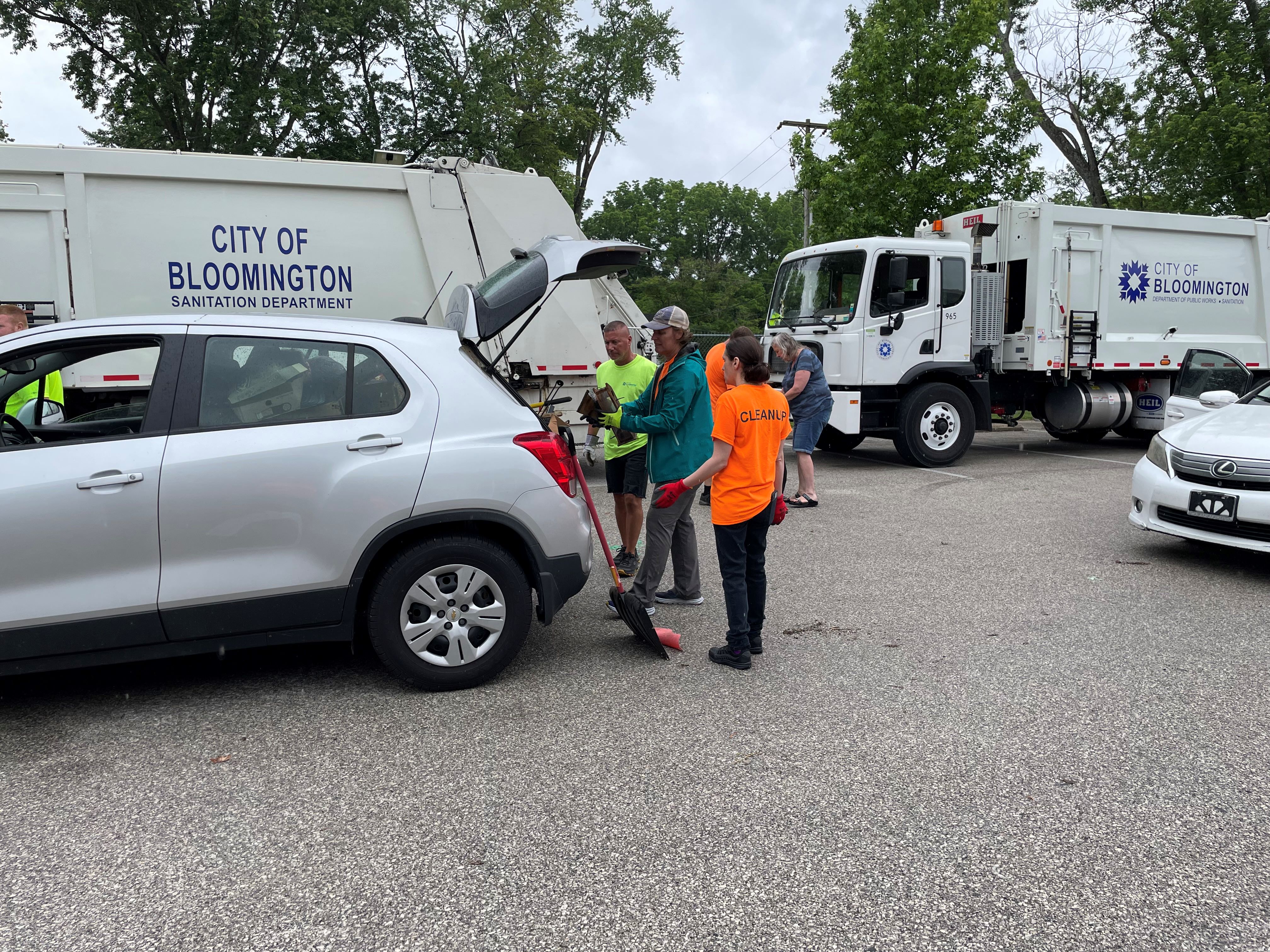 Broadview neighborhood cleanup 2024