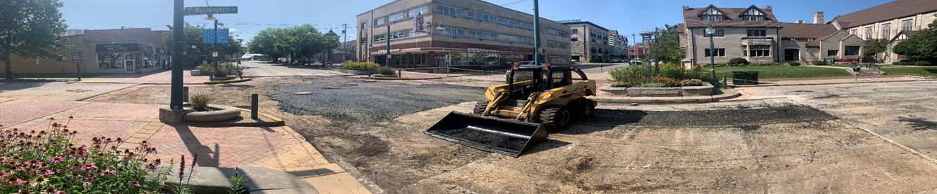 panoramic shot of kirkwood street