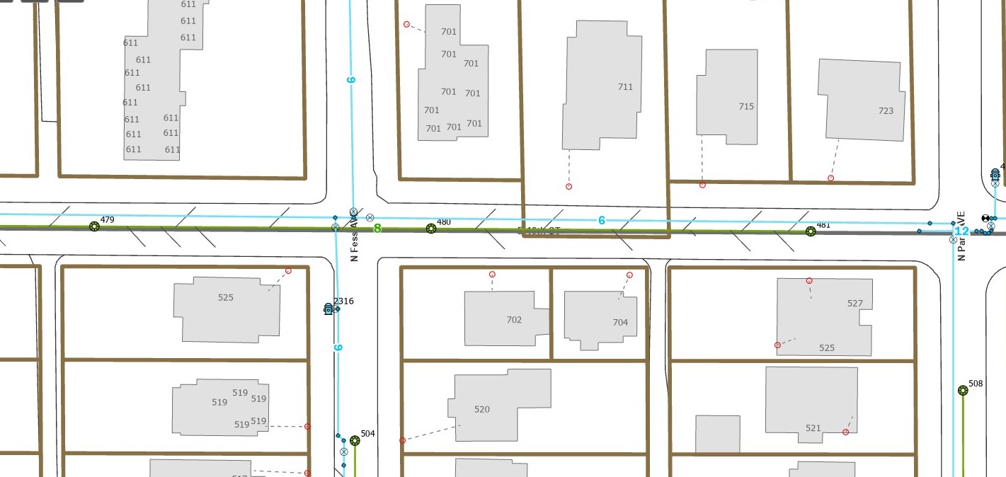 Sample GIS map